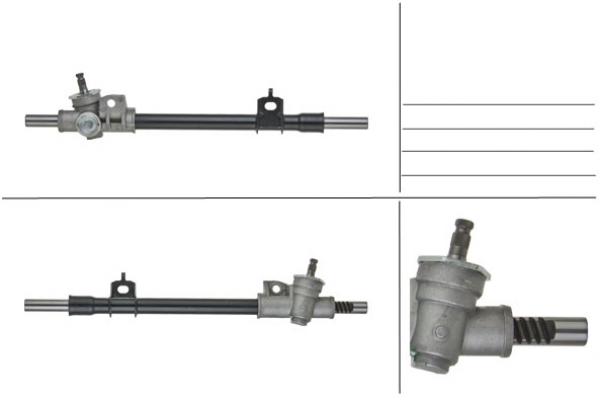 Рулевая рейка Ford Courier  1989-1996,  Ford Courier  1996-2002,  Ford Fiesta  1989-1996, R0553